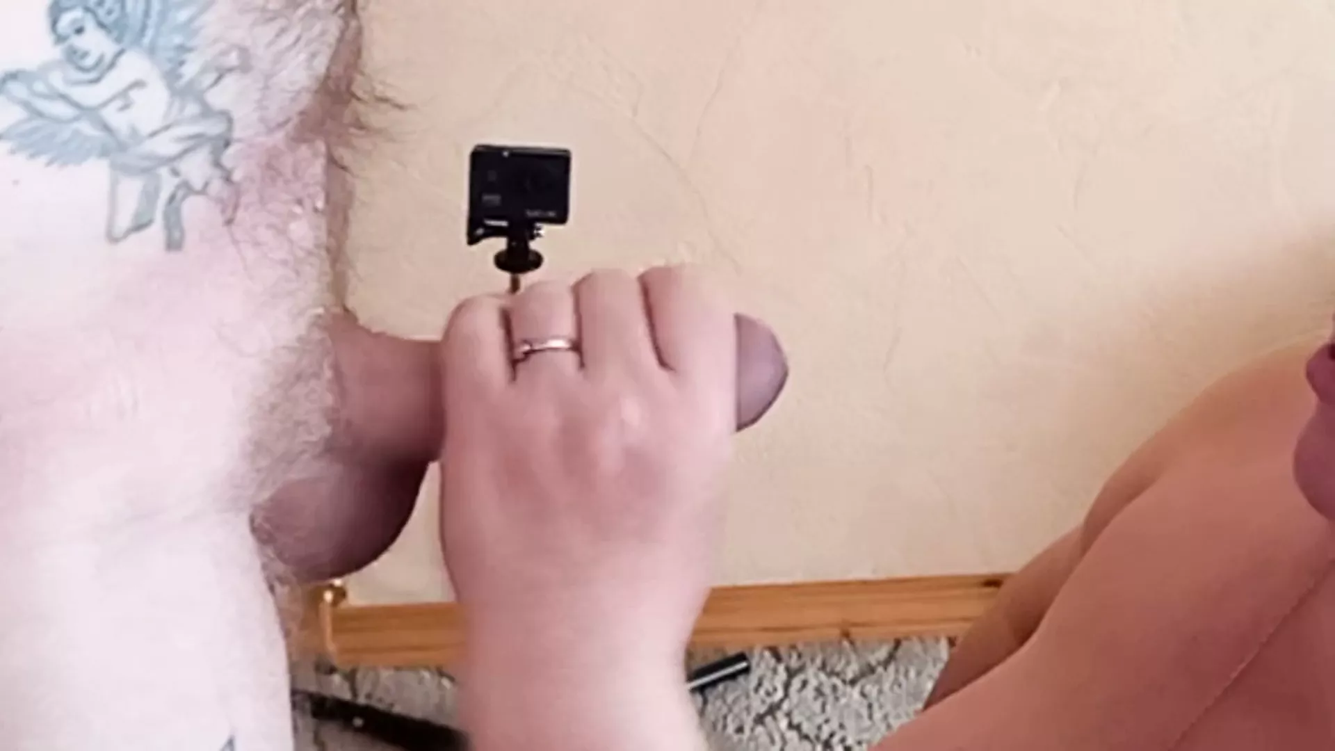 skillful hands milk my cock and get cum