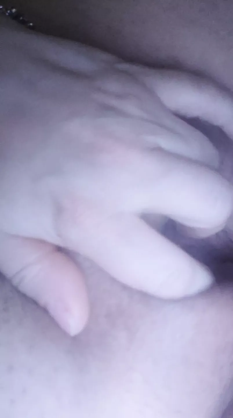 my wet pussy while I masturbate