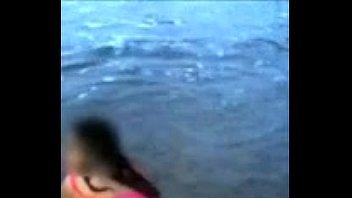 Indian Mom On Beach