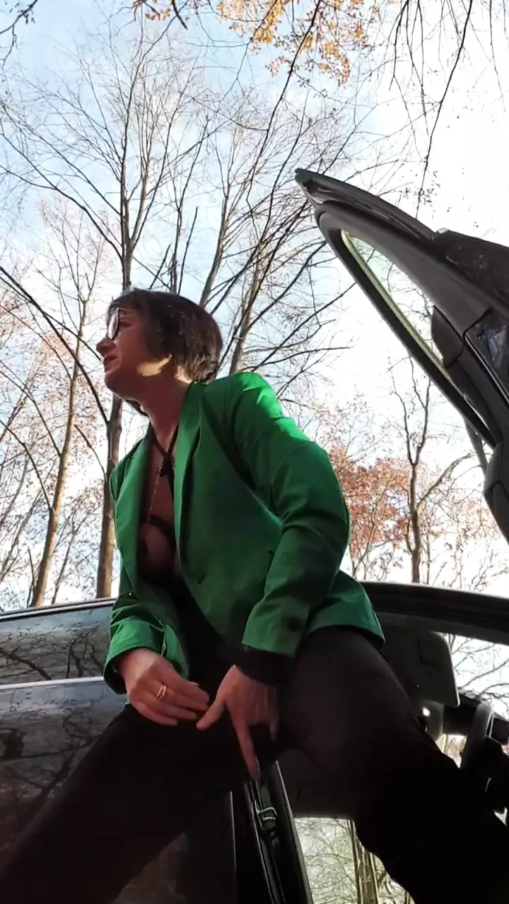Squirt at parking area public