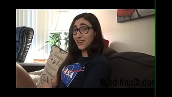 Nerdy Little Step Sister Into Sex For Trip To Spacecamp Preview - Addy Shepherd