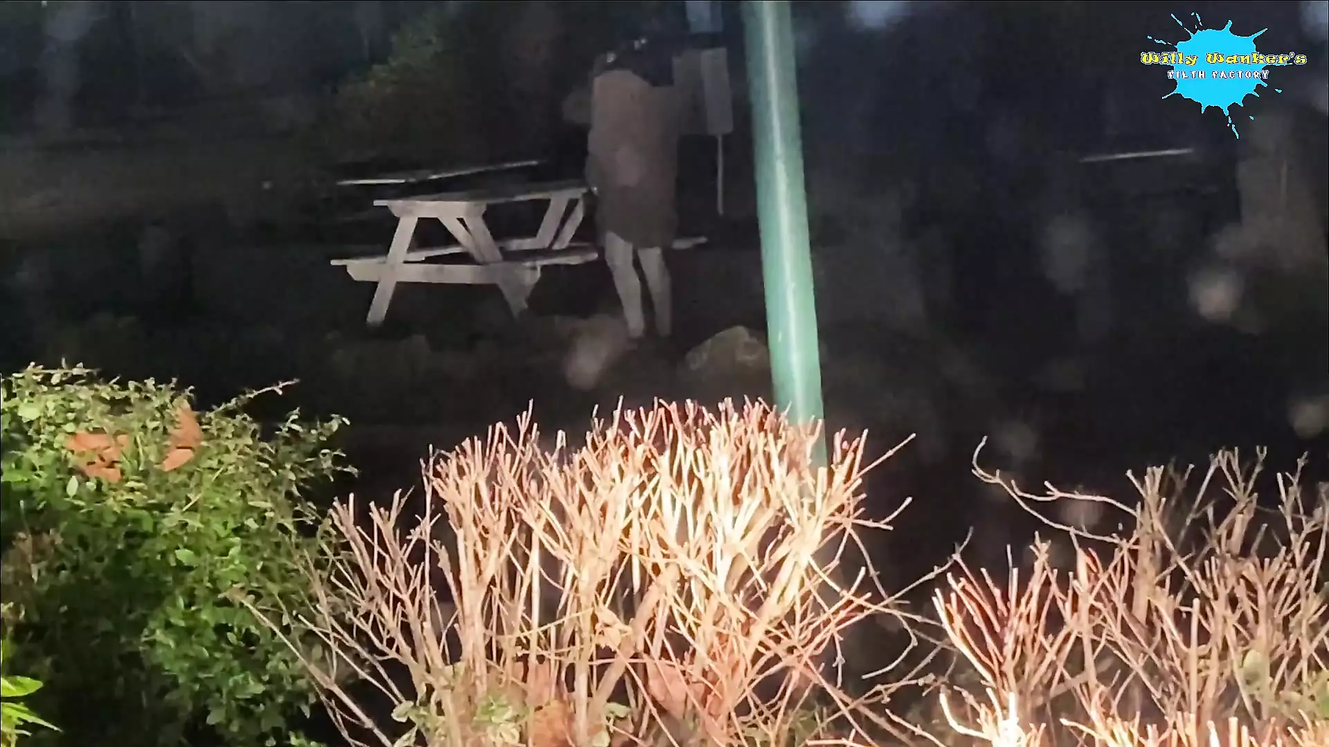 Street girl humiliated and fucks a fake cock for a guy on the street