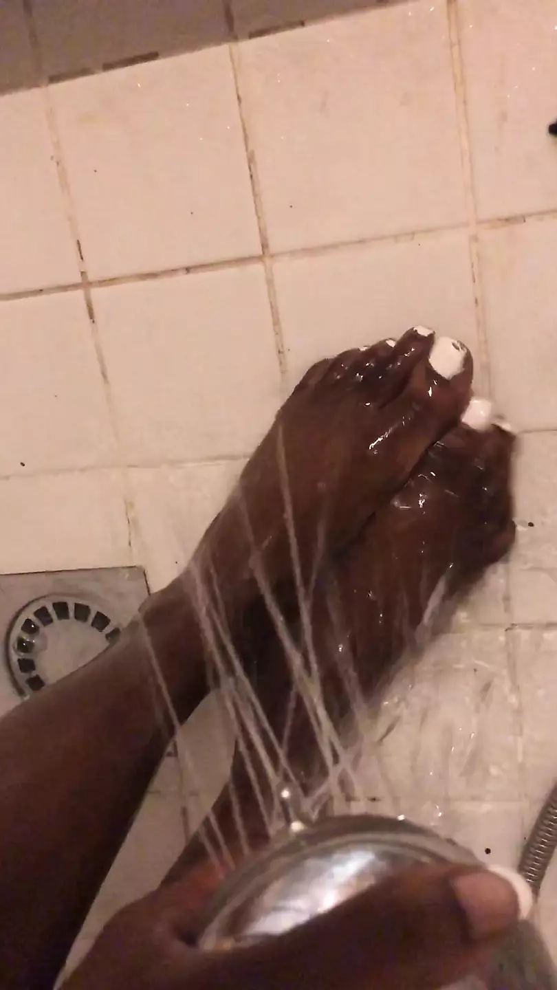 Ebony feet