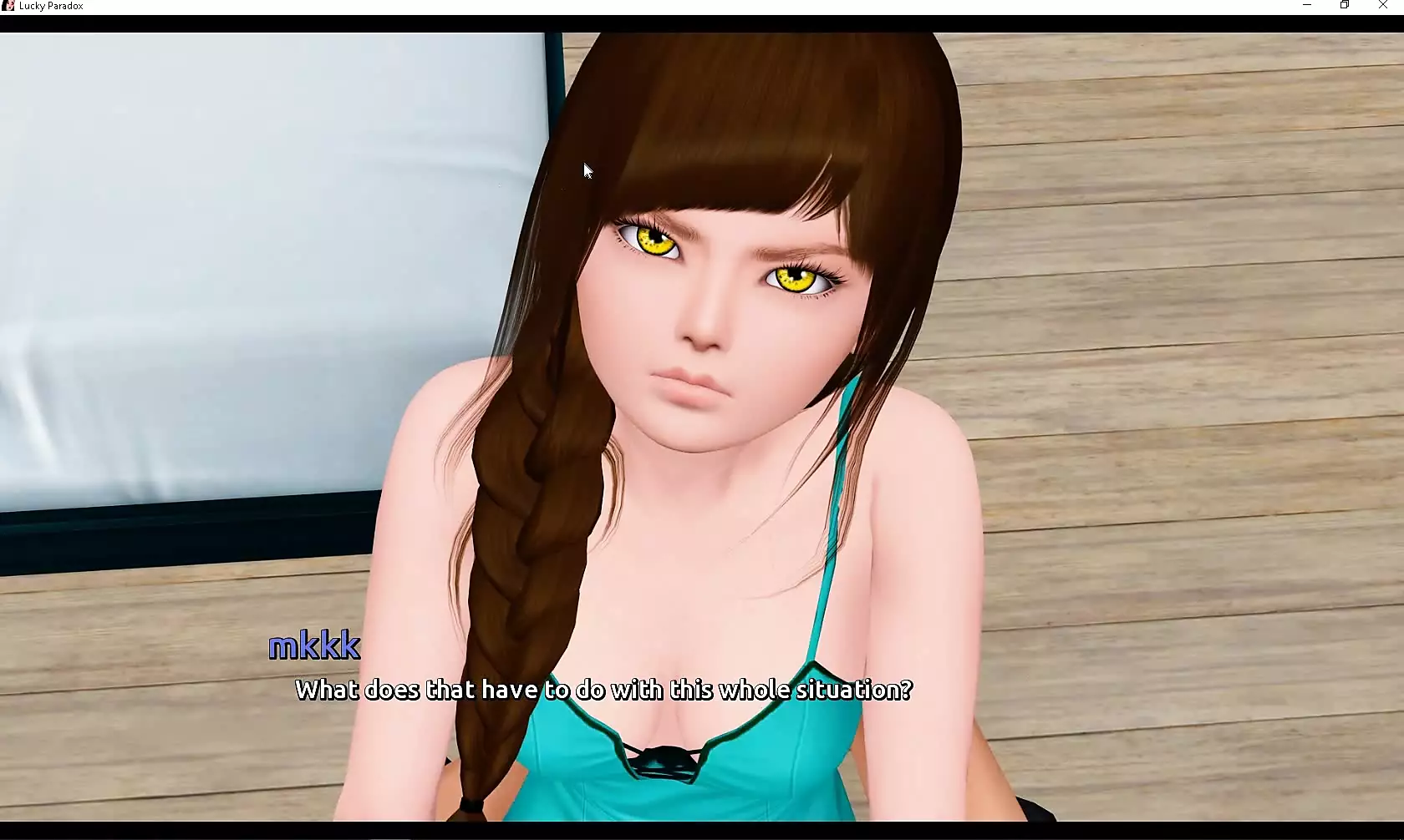 Lucky Paradox-Whore with this girl
