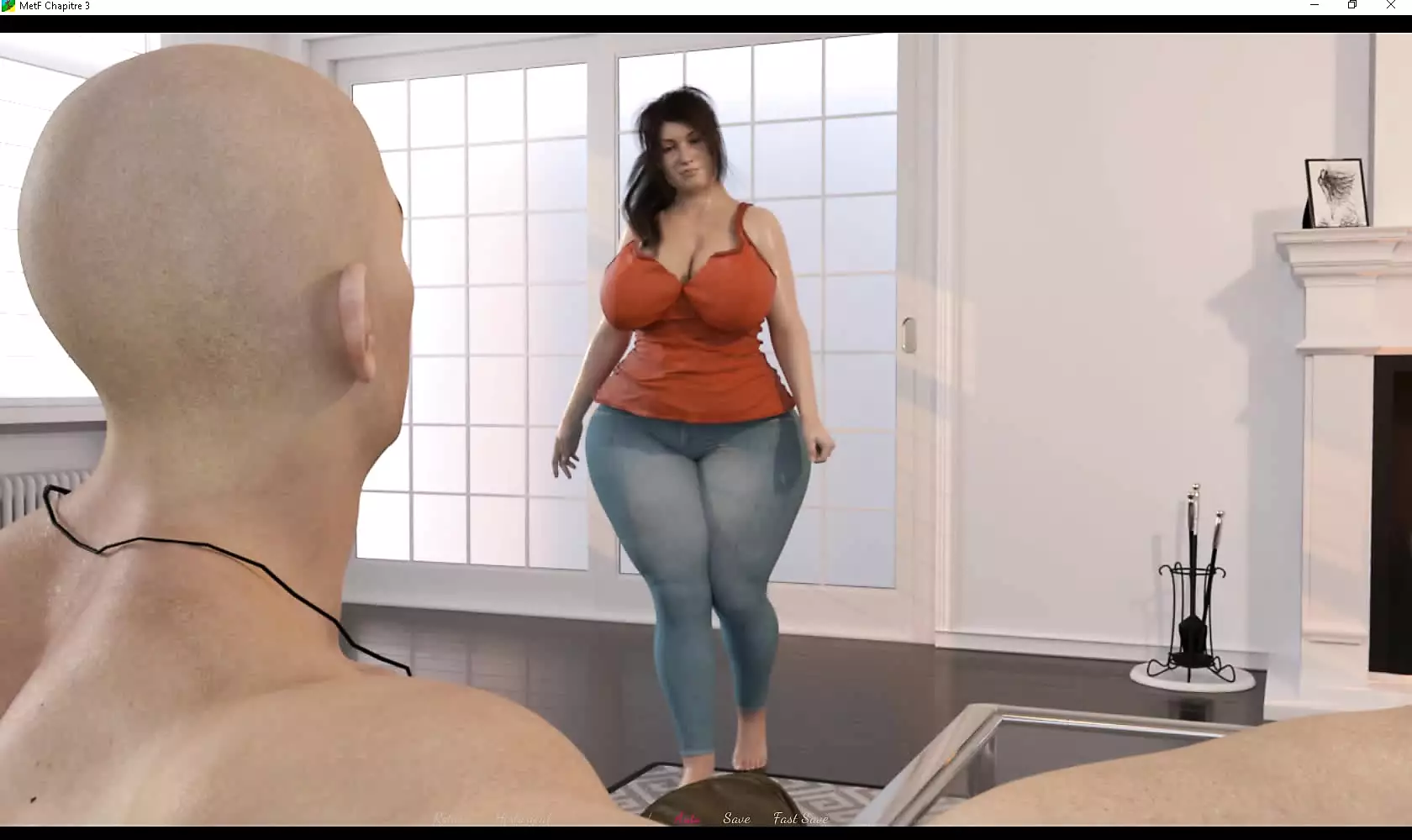 Metf-Milf mulatto from Lan House gives the ass