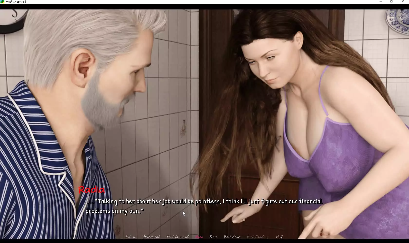 Metf-Shameless bitch fucks with a lucky guy