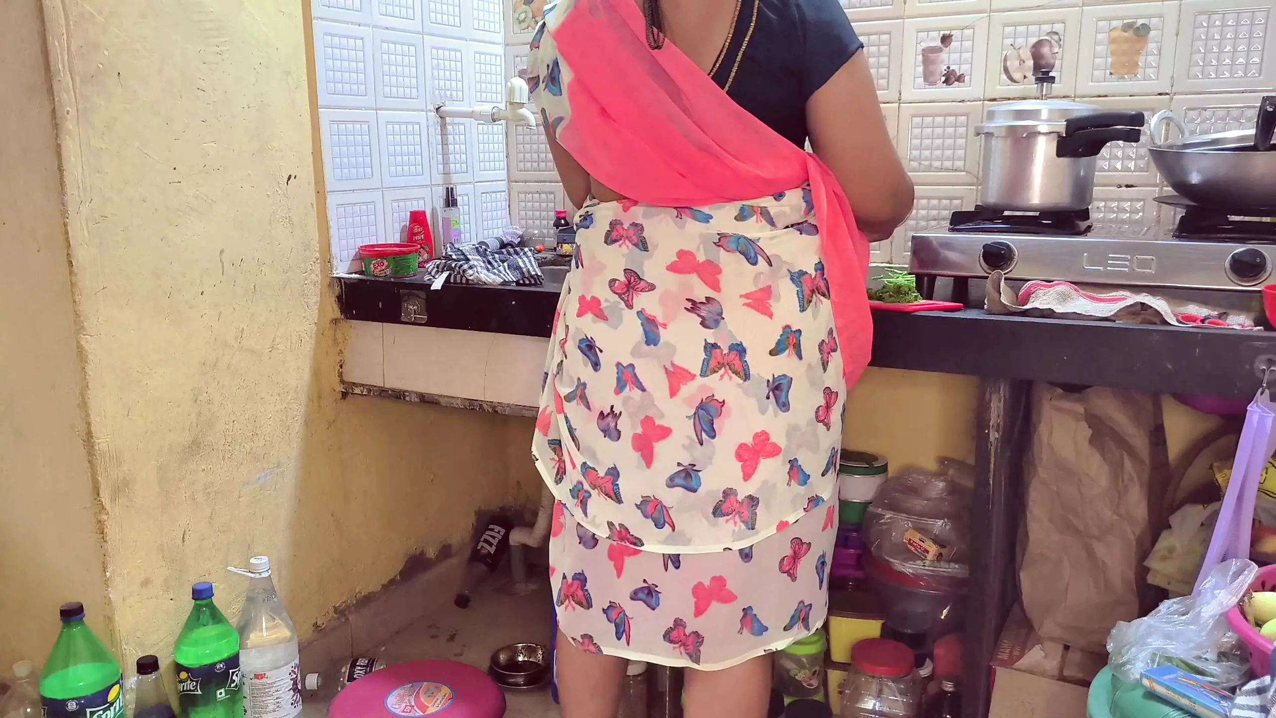 Indian hot StepMom got frustrated with stepdad