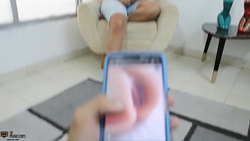 I pose as a torso for my birthday stepbrother and he fucks my pussy really hard POV CUM-FACE FULL STORY