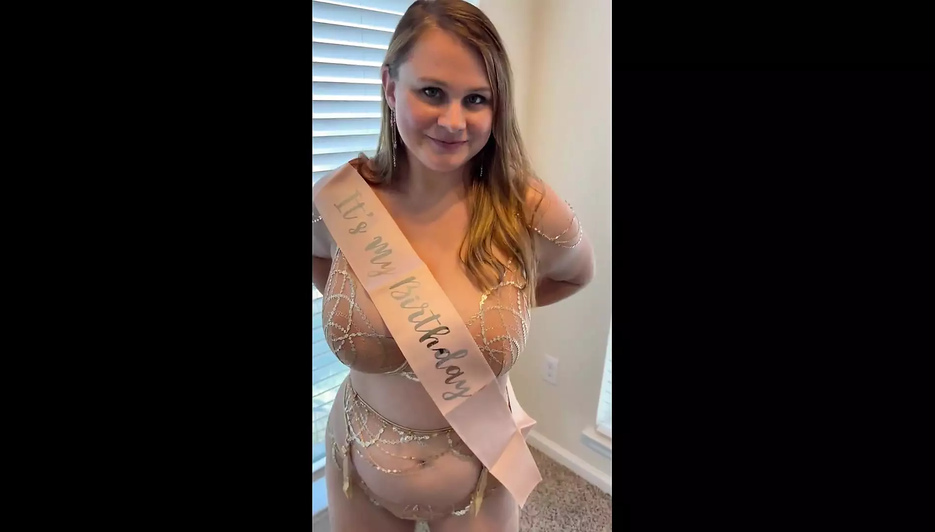 Big tits milf celebrates your birthday