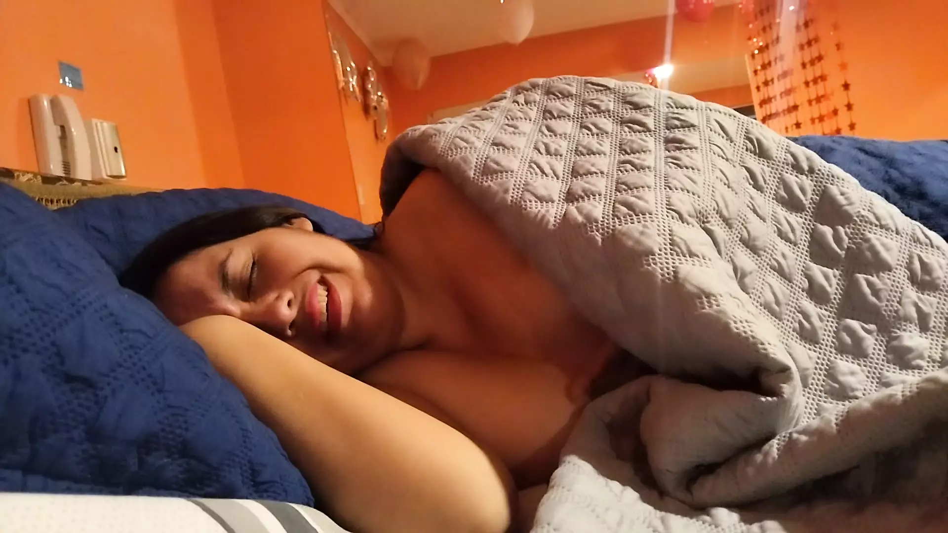 stepmom fucked pov on her bed