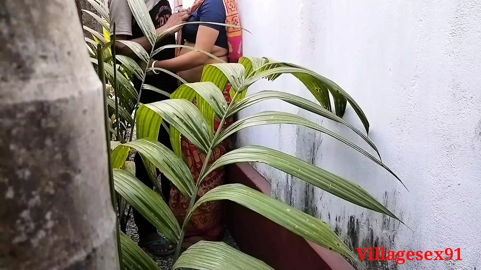 House Garden Clining Time Sex A Bengali Wife With Saree in Outdoor ( Official Video By Villagesex91)