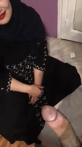 arabic step mom with hijab suck a Big cock