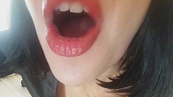 stepson...please don t go to school..first massage me...mmm  step mom is so tired