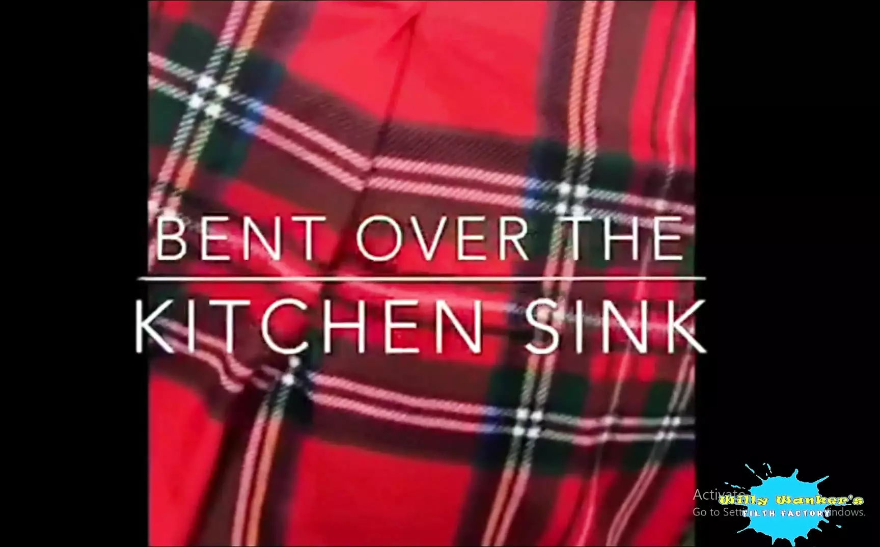 BEND ME OVER THE KITCHEN SINK AND FUCK ME