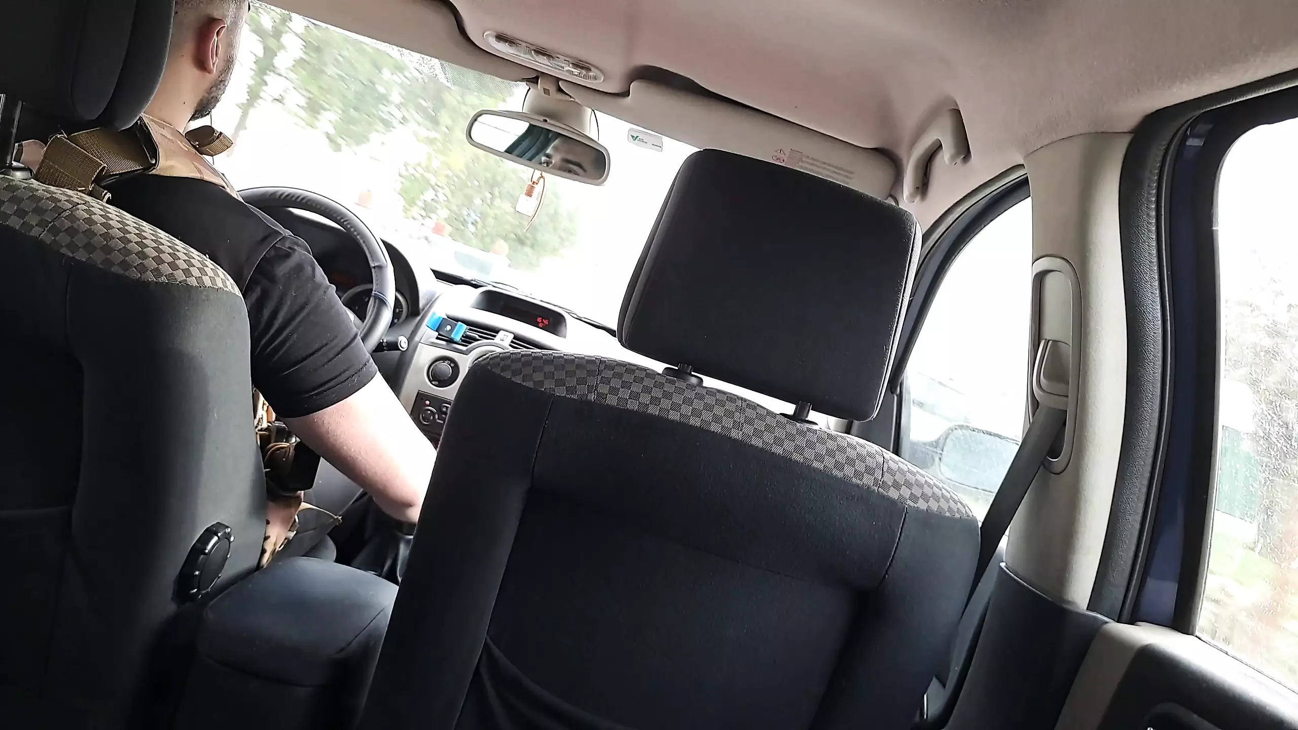 Cuckold dressing like a military cop to fuck my friend's mom