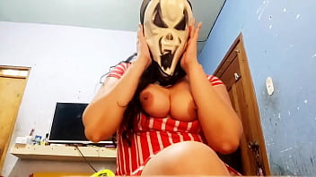 WITCH STEPMOM FUCKS HER STEPSON FOR HALLOWEEN PARTY (REAL)
