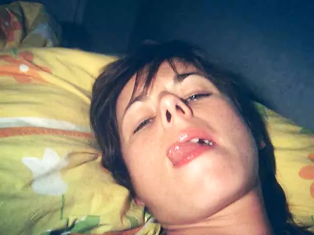 A slut step mom from France
