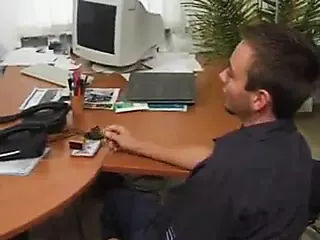 NOT her Son visite Step Mom in Office