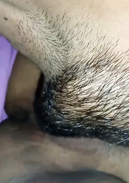 First time licking the pussy of my shy Indian wife