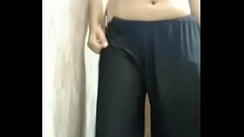 Stepsister fingering in his ass