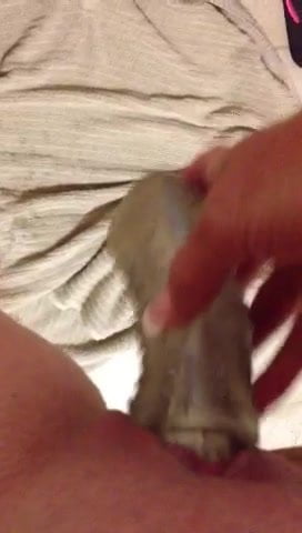 gf playing with douche