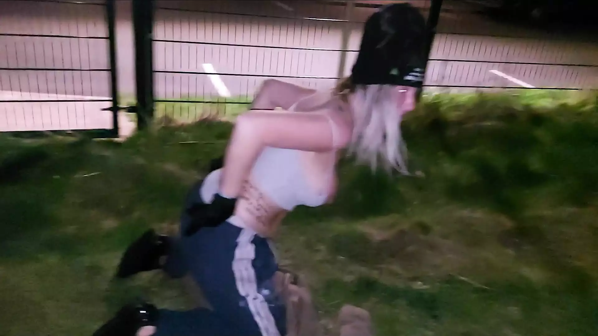 Cracky performs some Break-dancing at the local Soup Kitchen