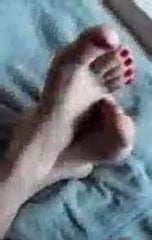 Cum on my mother's friends toes