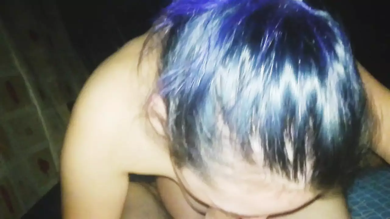 A gorgeous blowjob from my girlfriend