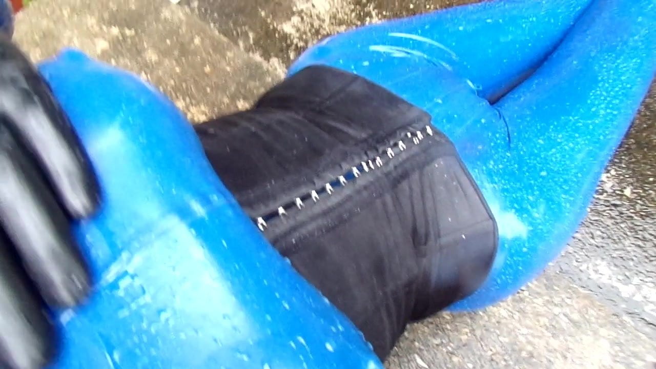 latex and water