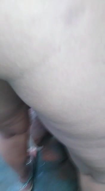 Indian wife's ass checked by neighbor