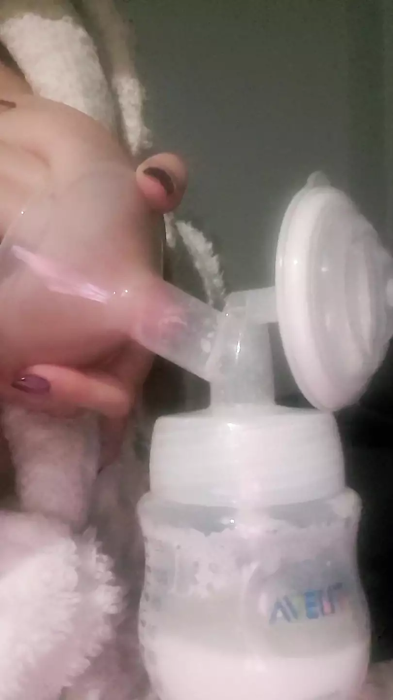 Milking my breast