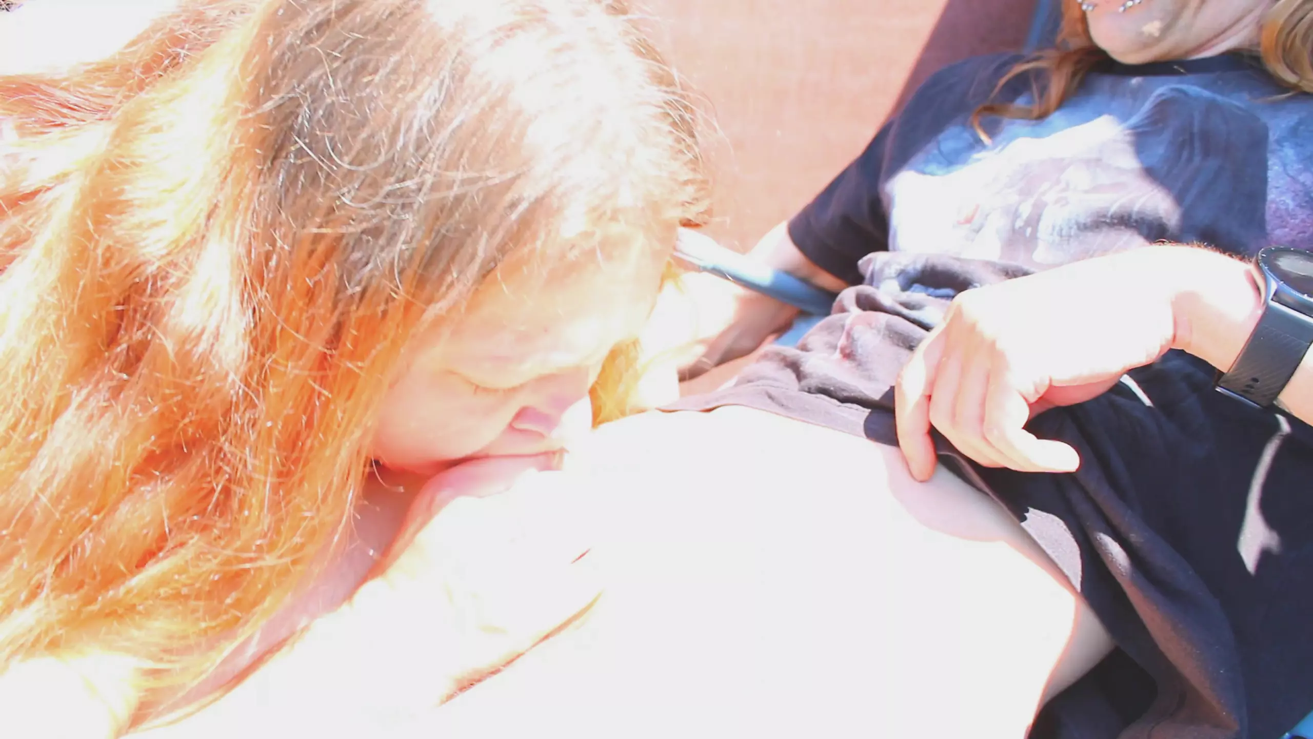 Blowjob under the Sun