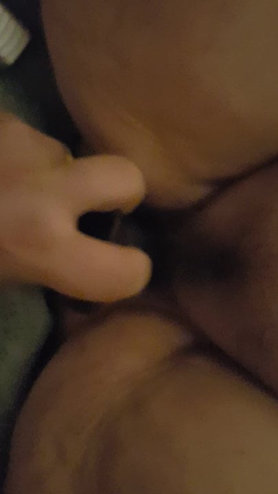 Wife takes a BBC dildo