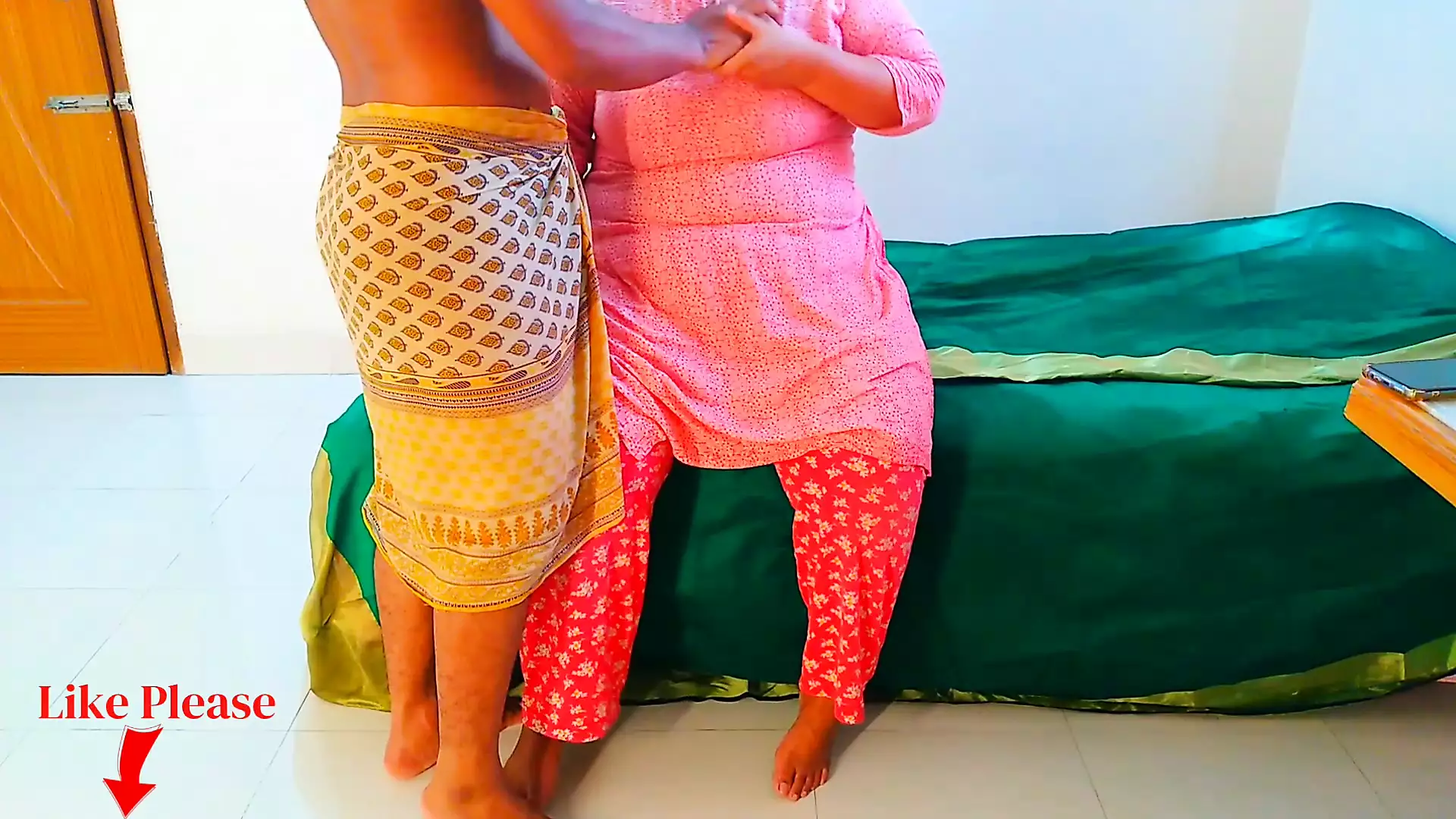 Stepson touches newly married MILF Hot stepmom's big tits to help her cum, then stepmom ties his hands & fucks stepson - cowgir
