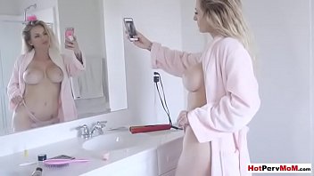 Tricky stepson sexting with MILF stepmom