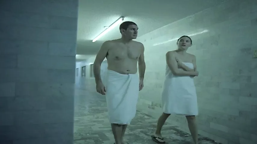 Nude Sex Scene in Sauna (Celebrity)