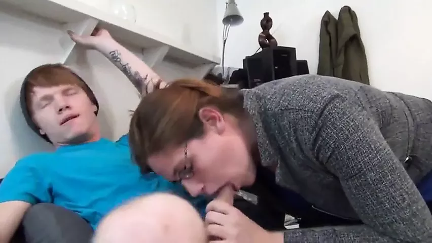 Mom Catches Step Son Jerking Then Finishes Him