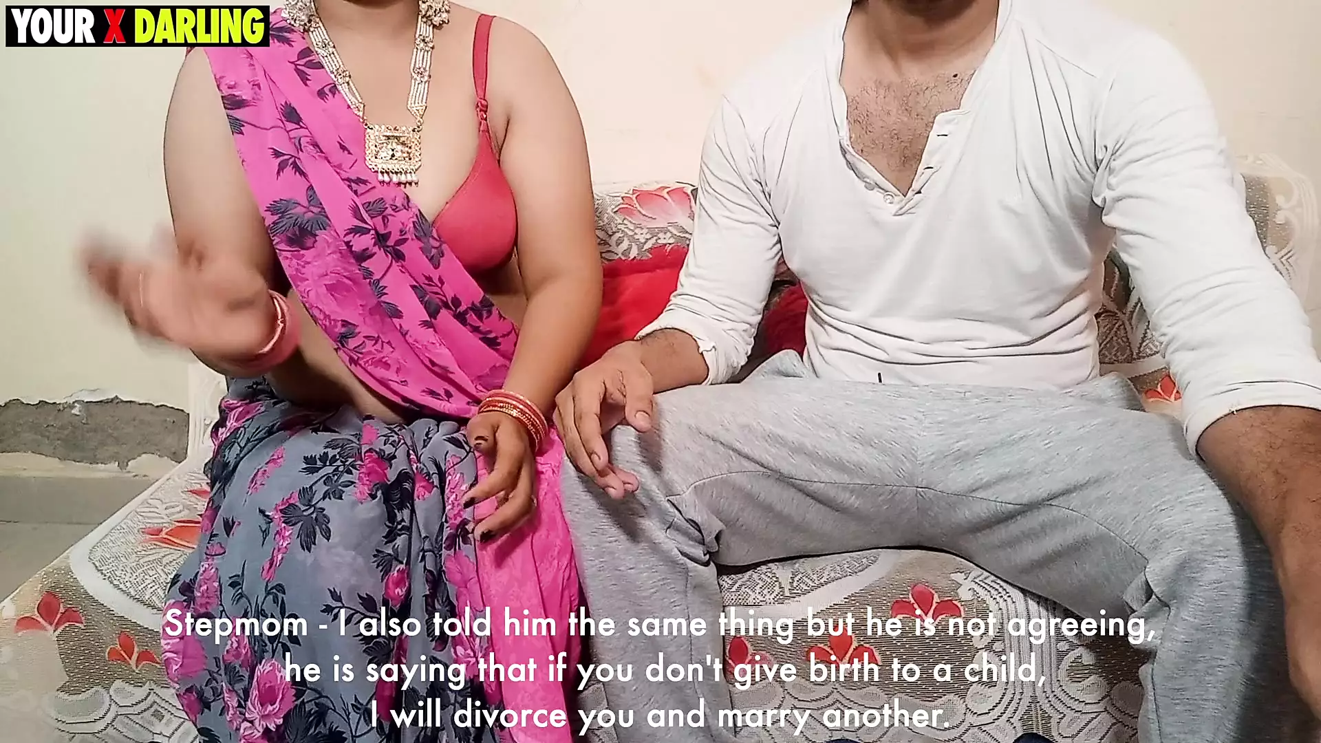 Stepmom wants pregnant by her stepson, because her husband was impotent Performance by Your X Darling
