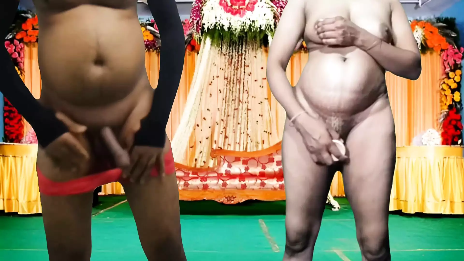 XXX Indian missis malkin fuck with servant husband wife In clear