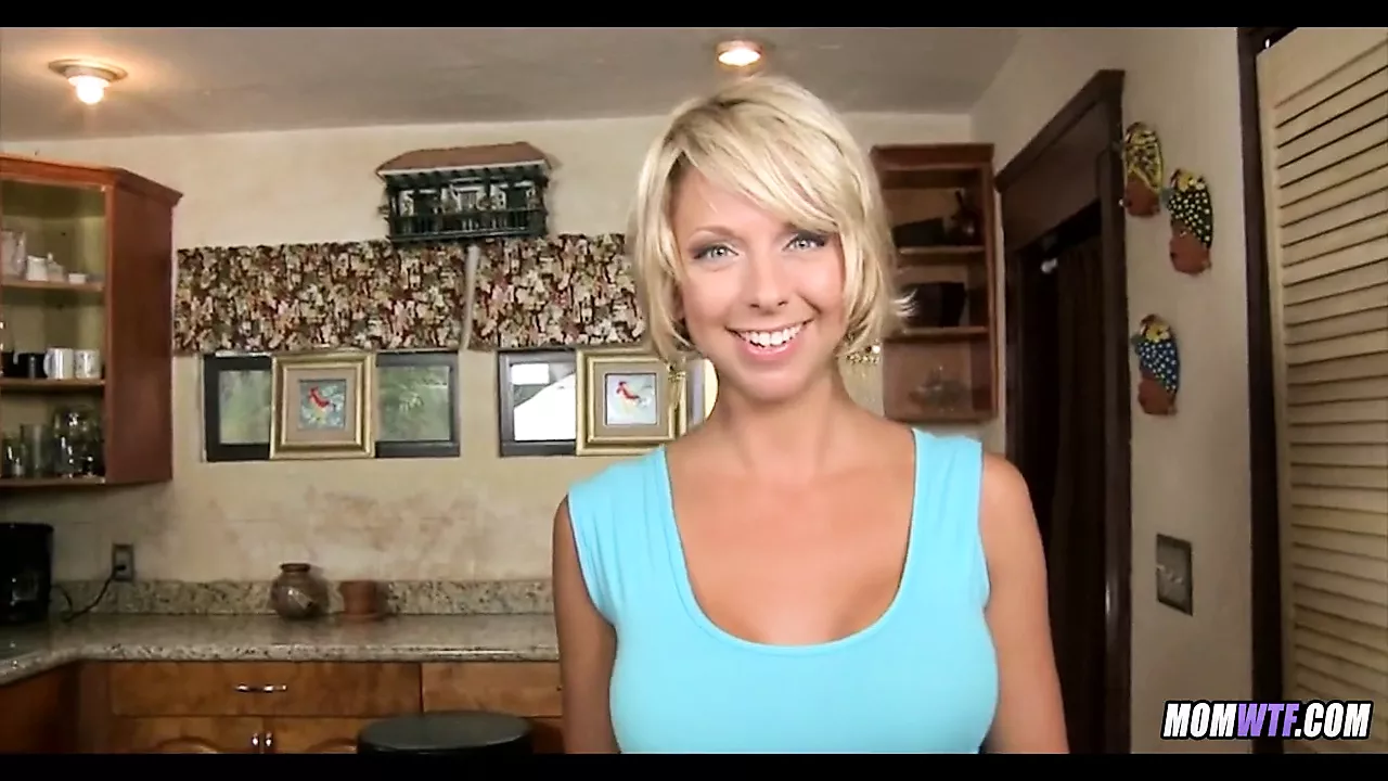 Cute Blonde StepMom is Horny