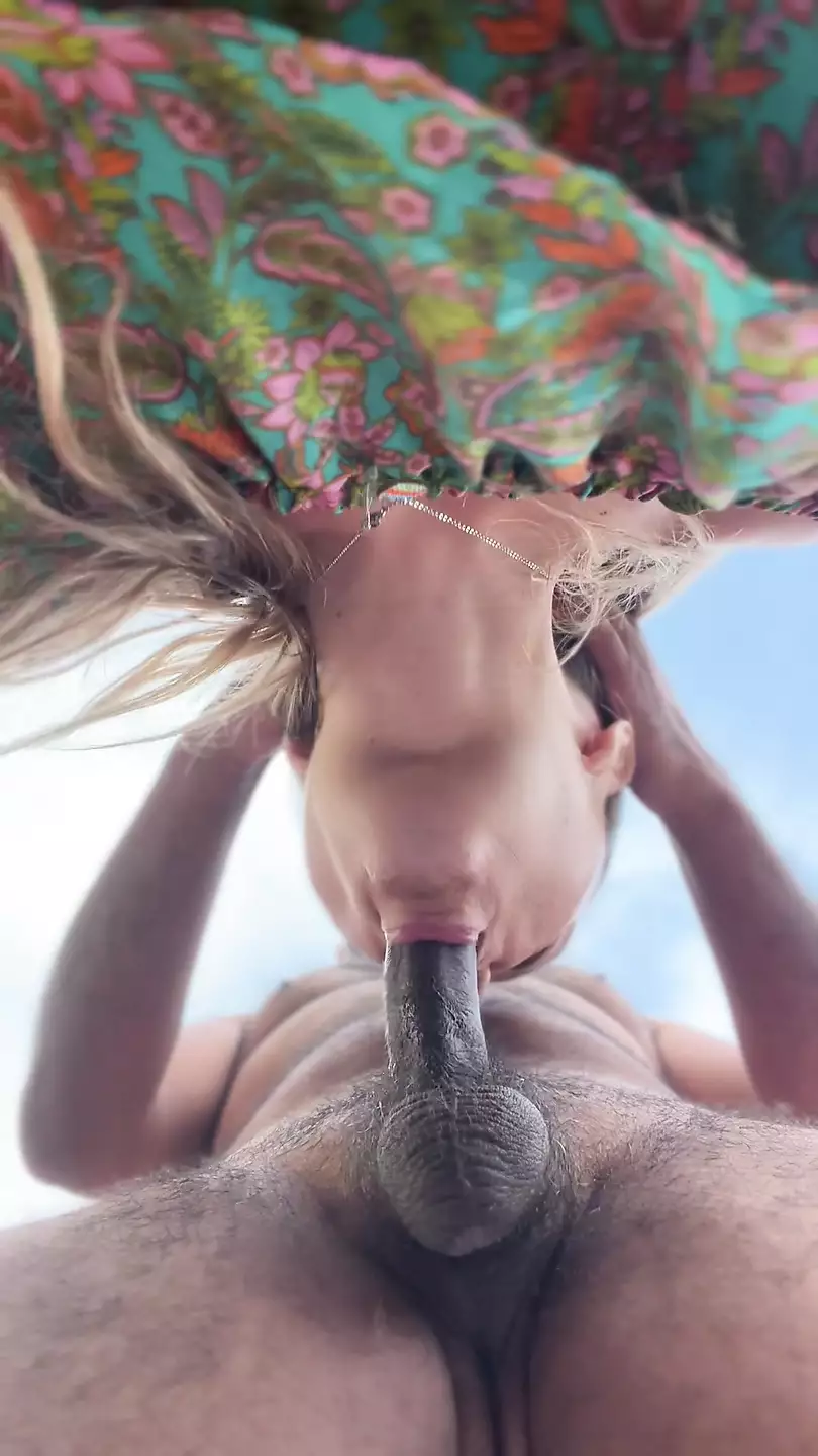 45 yo milf gives a good blowjob and licks his balls(teaser)