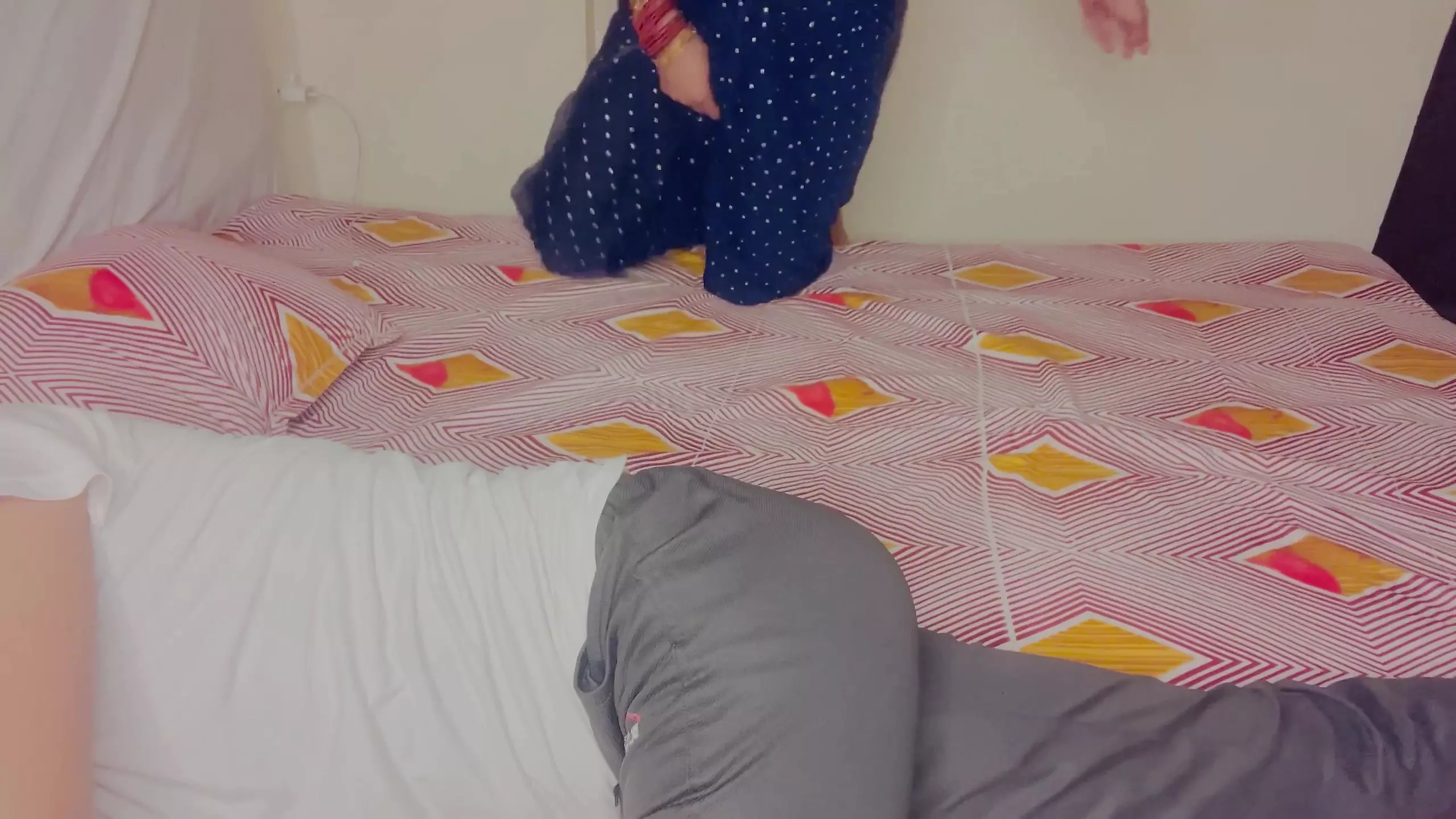 Naughty Desi Stepmom Fucked by Step Son with Dirty Talk