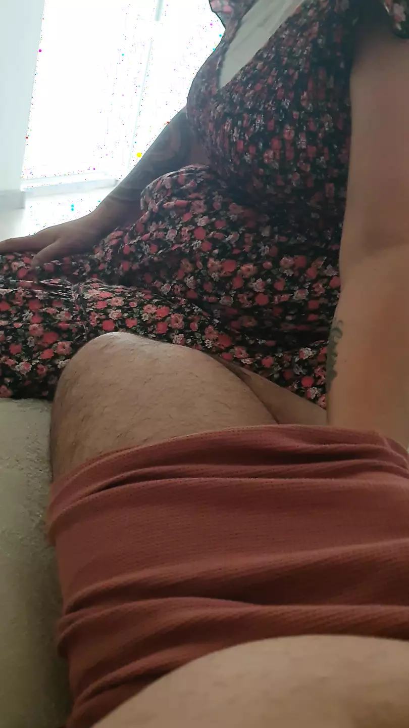 Slutty Maid service step son dick under his pants