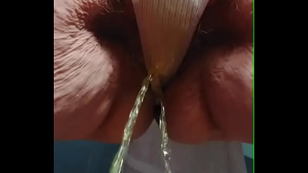 Grandma pees in panties